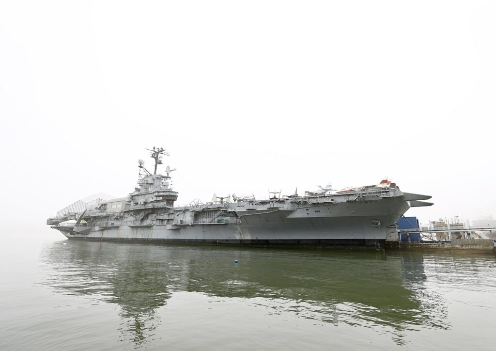 USS Intrepid Docked