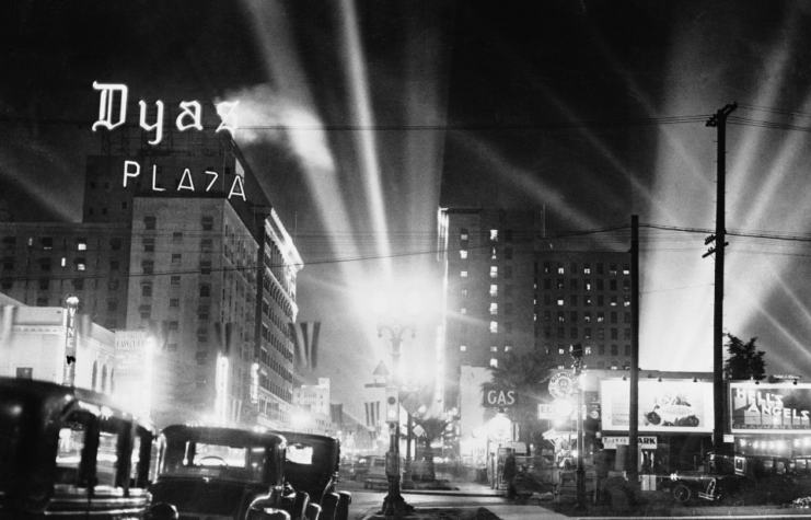 Hollywood Boulevard at Night 