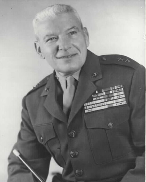 Military portrait of Homer Litzenberg