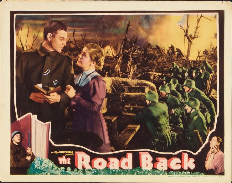 The road back lobby card 