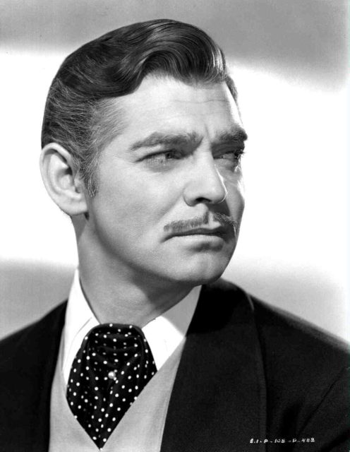 Clark Gable as Rhett Butler in 'Gone With the Wind'