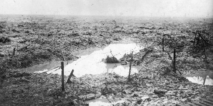 Battlefield at Passchendaele