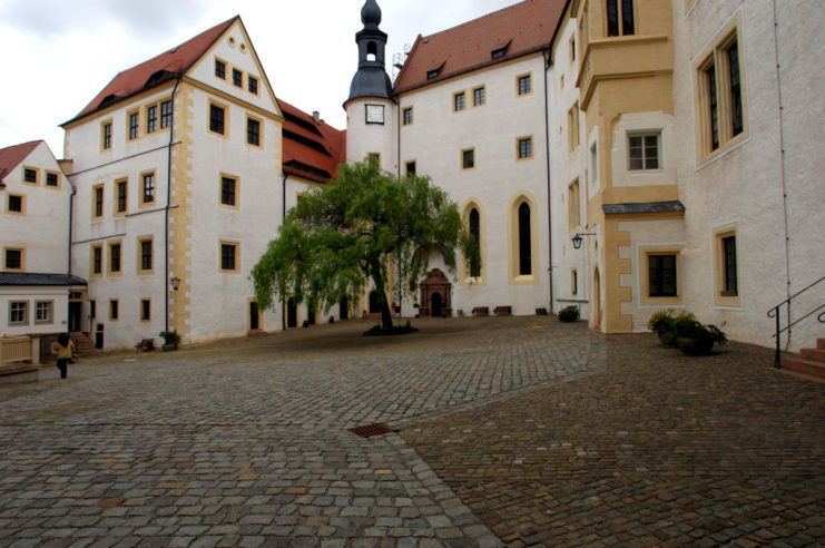 Exterior of Colditz Castle