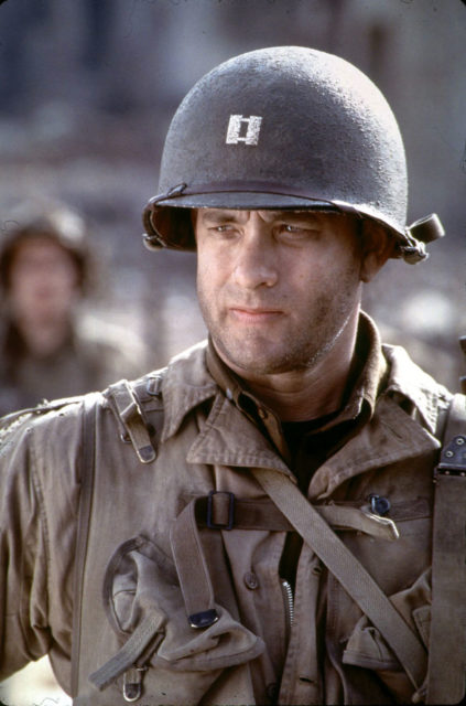 Tom Hanks as Capt. John Miller in 'Saving Private Ryan'