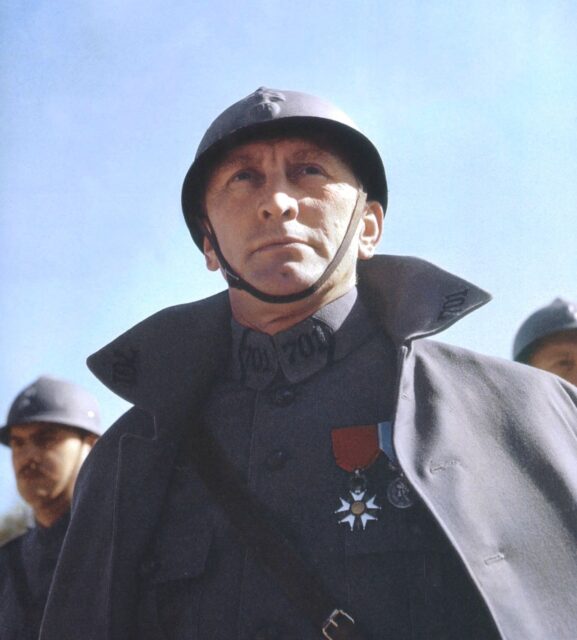 Kirk Douglas as Col. Dax in 'Paths of Glory'