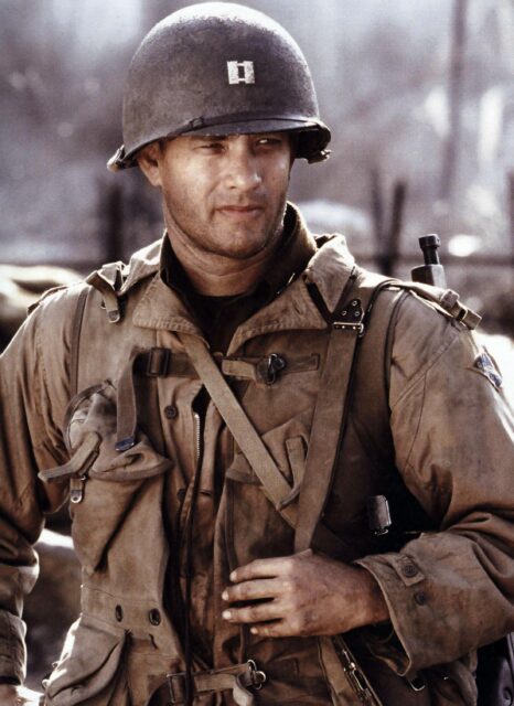 Tom Hanks as Capt. John Miller in 'Saving Private Ryan'