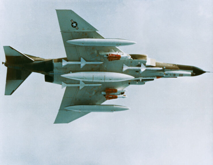 McDonnell Douglas F-4E Phantom II in flight