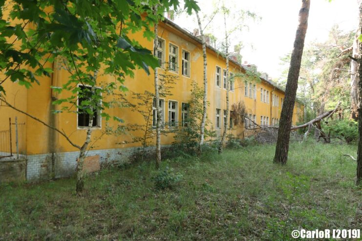 Exterior of a building at Forst Zinna