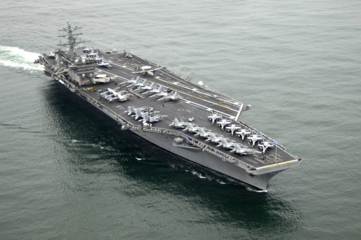 USS Nimitz (CVN-68) at sea