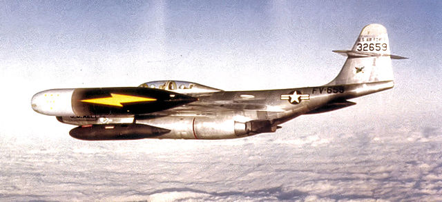 Northrop F-89D Scorpion in flight