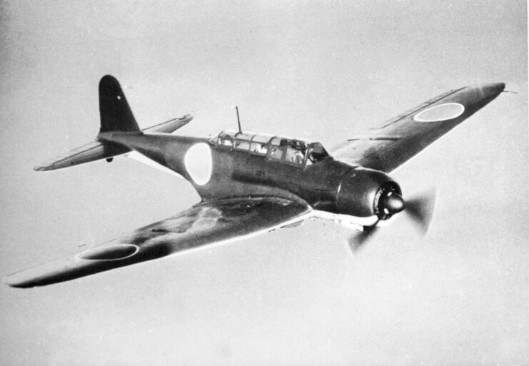 Nakajima B5N "Kate" in flight